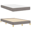 Box spring seng Taupe og Brun 120 x 190 cm