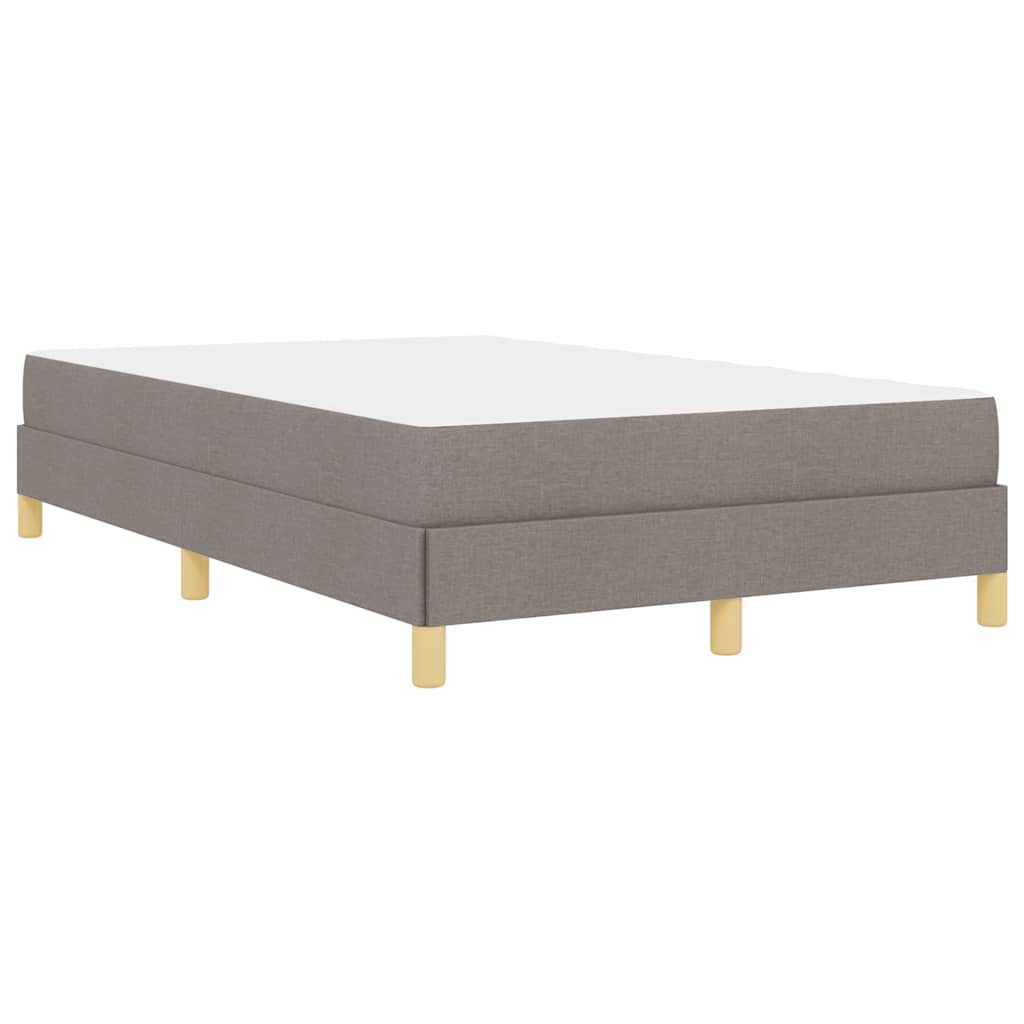 Box spring seng Taupe og Brun 120 x 190 cm