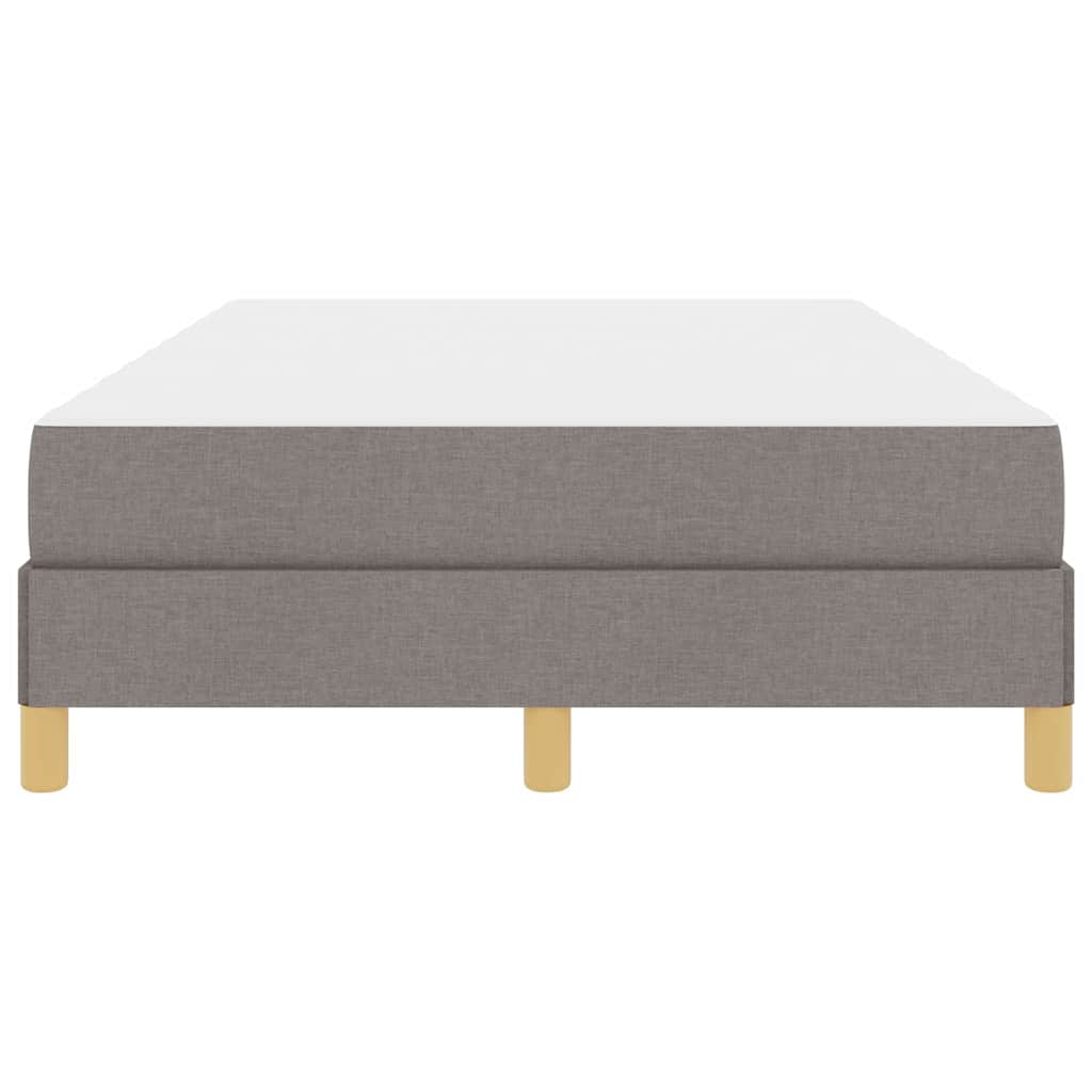 Box spring seng Taupe og Brun 120 x 190 cm