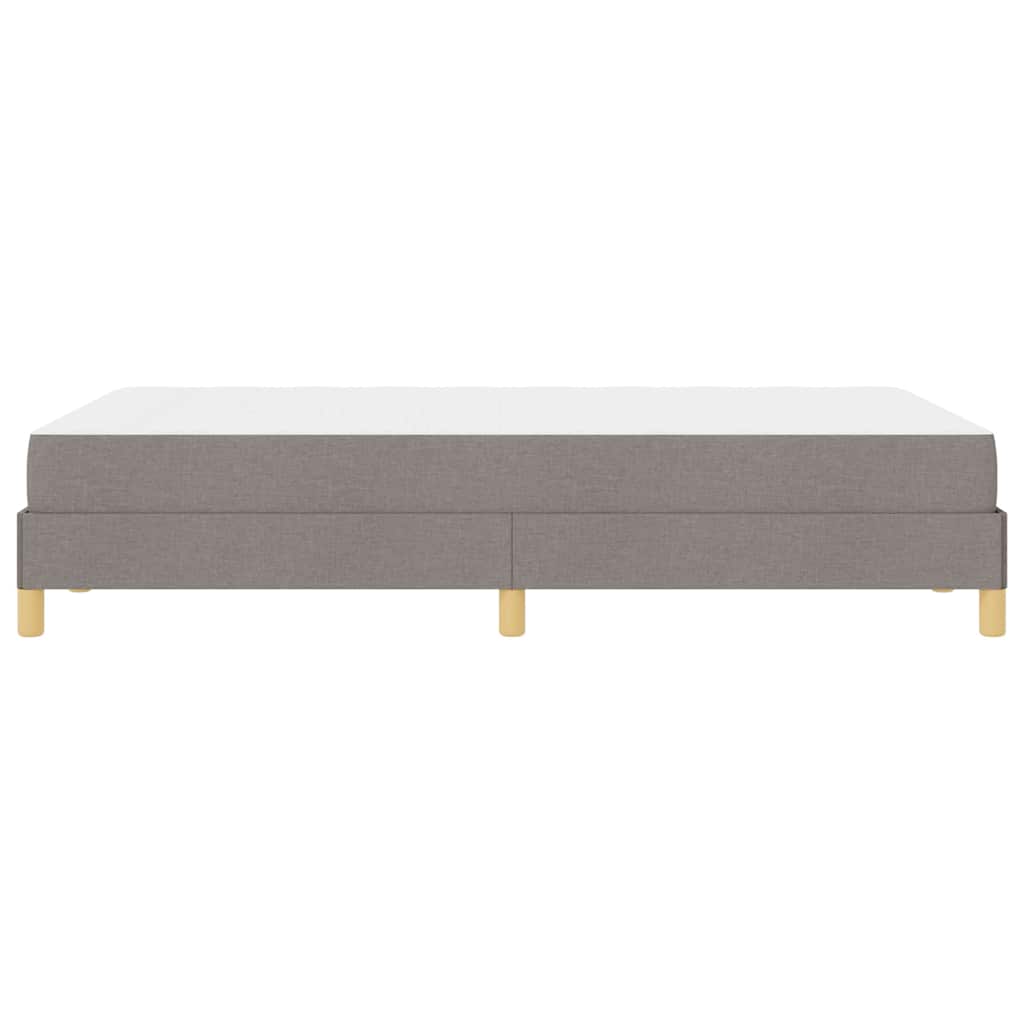 Box spring seng Taupe og Brun 120 x 190 cm