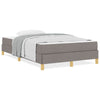 Box spring seng Taupe og Brun 120 x 190 cm