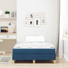 Box spring seng Blå og Brun 120 x 190 cm
