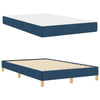Box spring seng Blå og Brun 120 x 190 cm