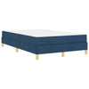 Box spring seng Blå og Brun 120 x 190 cm