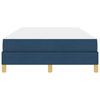 Box spring seng Blå og Brun 120 x 190 cm