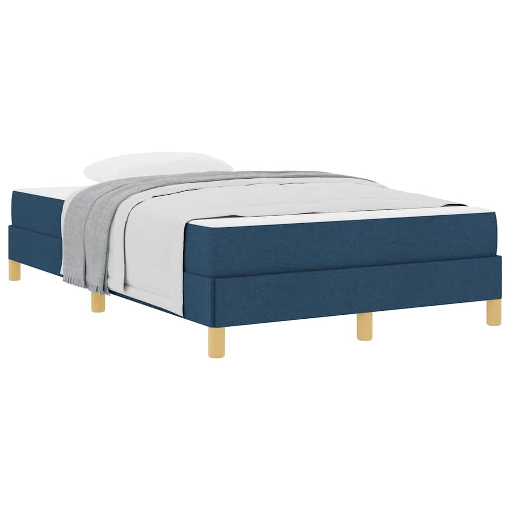 Box spring seng Blå og Brun 120 x 190 cm
