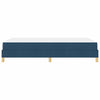 Box spring seng Blå og Brun 120 x 190 cm
