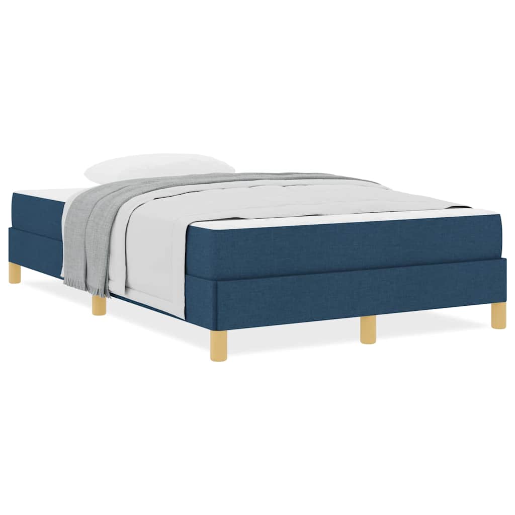 Box spring seng Blå og Brun 120 x 190 cm
