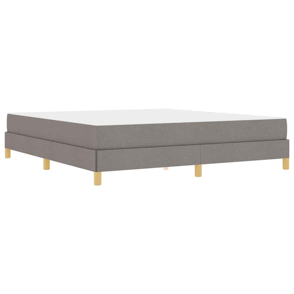 Box spring seng Taupe og Brun 180 x 200 cm