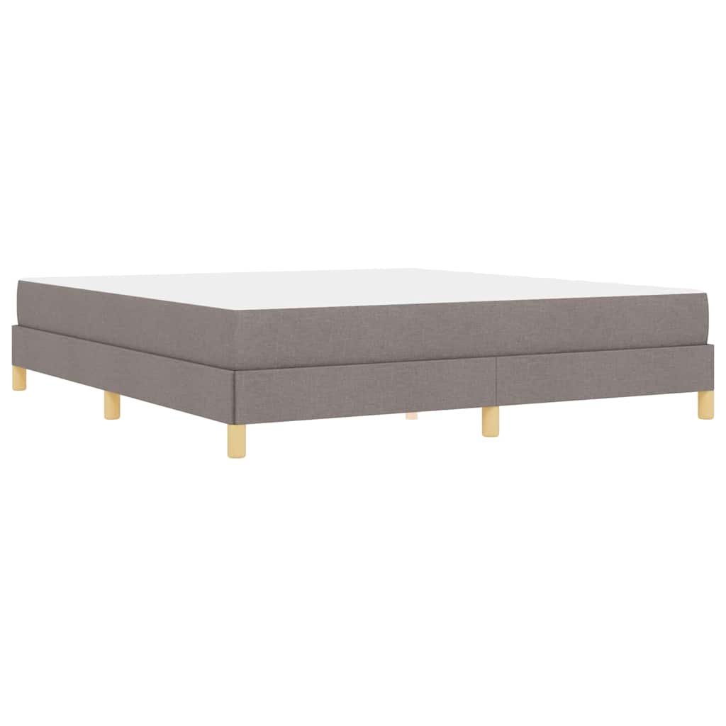 Box spring seng Taupe og Brun 180 x 200 cm