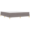 Box spring seng Taupe og Brun 180 x 200 cm