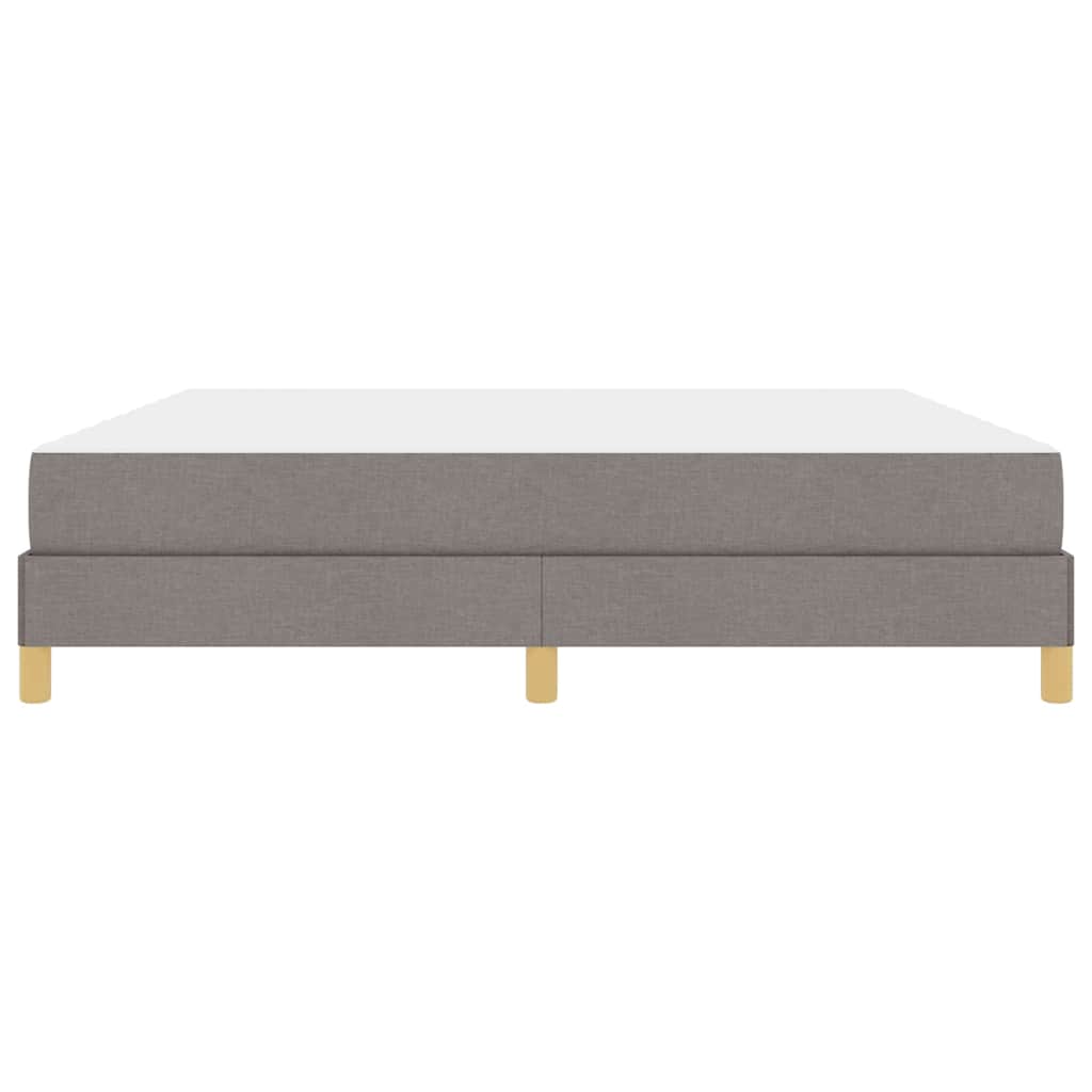 Box spring seng Taupe og Brun 180 x 200 cm