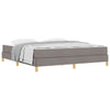 Box spring seng Taupe og Brun 180 x 200 cm