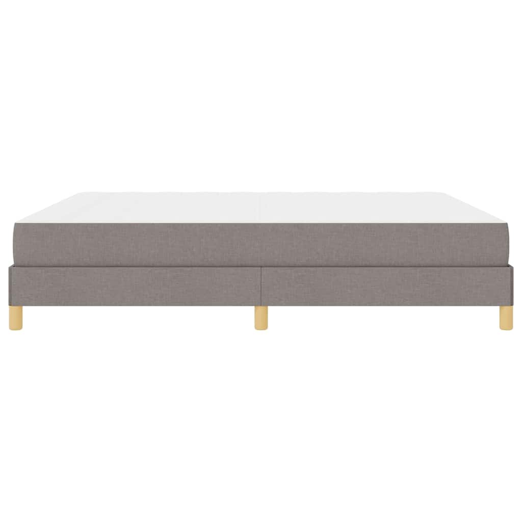 Box spring seng Taupe og Brun 180 x 200 cm