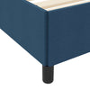 Box spring seng Blå og Sort 120 x 190 cm