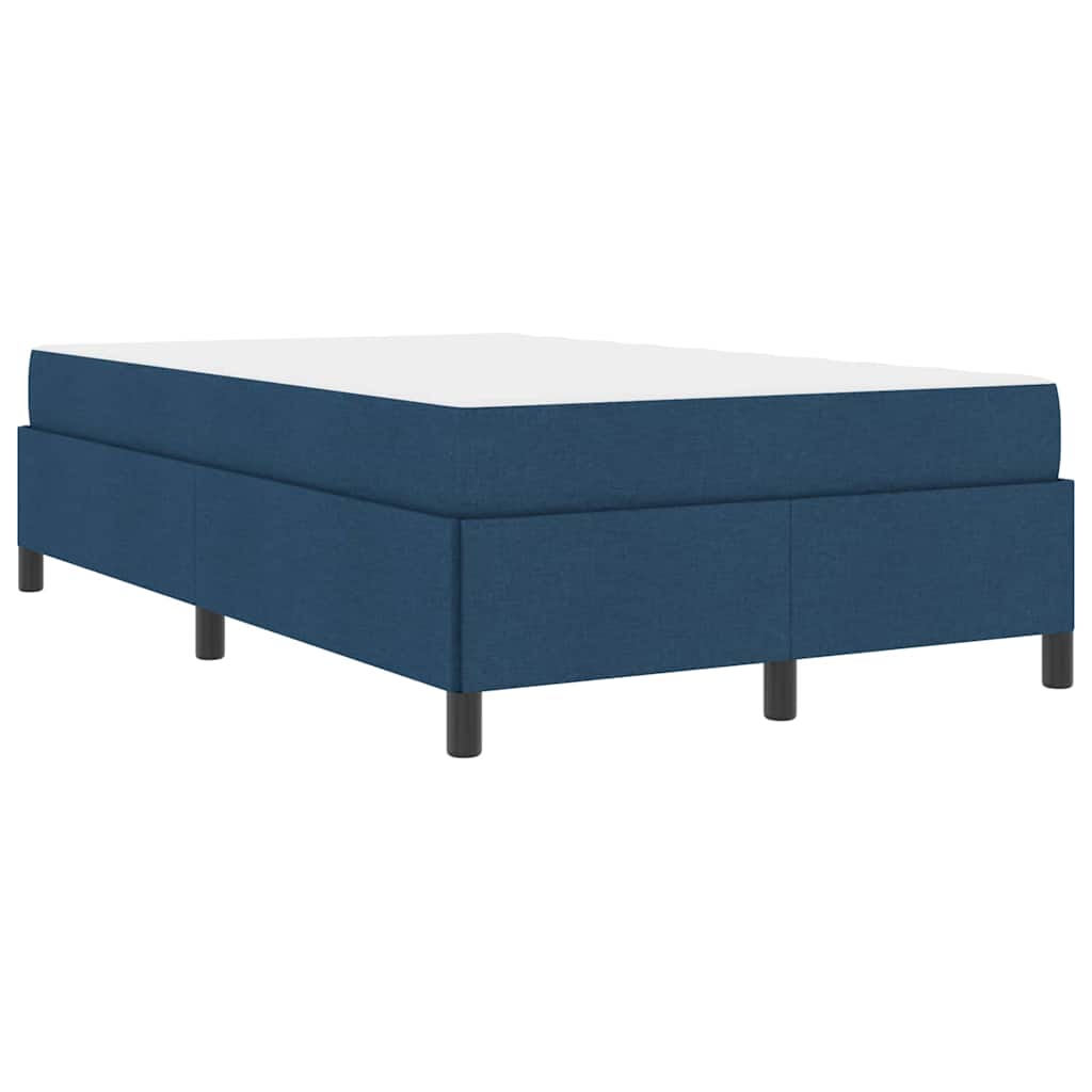 Box spring seng Blå og Sort 120 x 190 cm