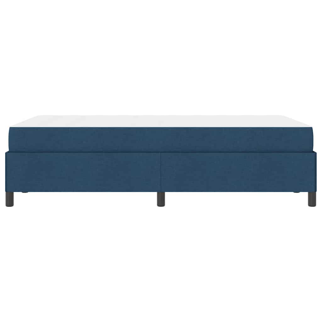 Box spring seng Blå og Sort 120 x 190 cm