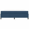 Box spring seng Blå og Sort 180 x 200 cm