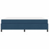 Box spring seng Blå og Sort 180 x 200 cm