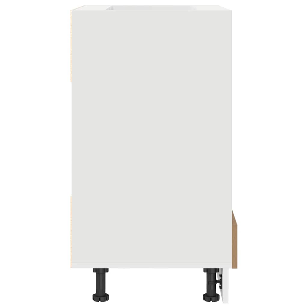 Hængeskab Riga Artisan Egetræ 60 x 46 x 81,5 cm Konstrueret træ