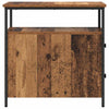 Natskab 2 pcs Gammelt træ 30 x 60 x 60 cm Konstrueret træ