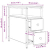 Natskab 2 pcs Gammelt træ 30 x 60 x 60 cm Konstrueret træ
