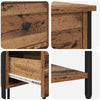 Natskab 2 pcs Gammelt træ 32 x 42 x 70 cm Konstrueret træ