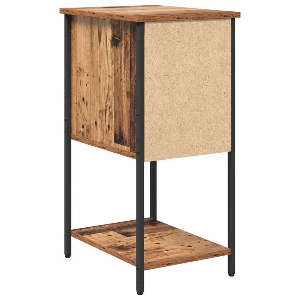 Natskab 2 pcs Gammelt træ 32 x 42 x 70 cm Konstrueret træ