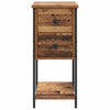 Natskab 2 pcs Gammelt træ 32 x 42 x 70 cm Konstrueret træ