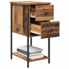Natskab 2 pcs Gammelt træ 32 x 42 x 70 cm Konstrueret træ