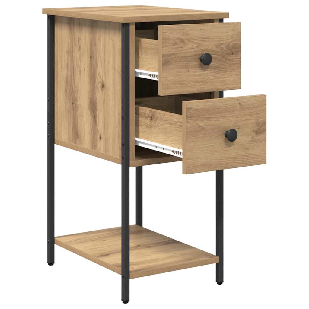 Natskab 2 pcs artisan eg 32 x 42 x 70 cm Konstrueret træ
