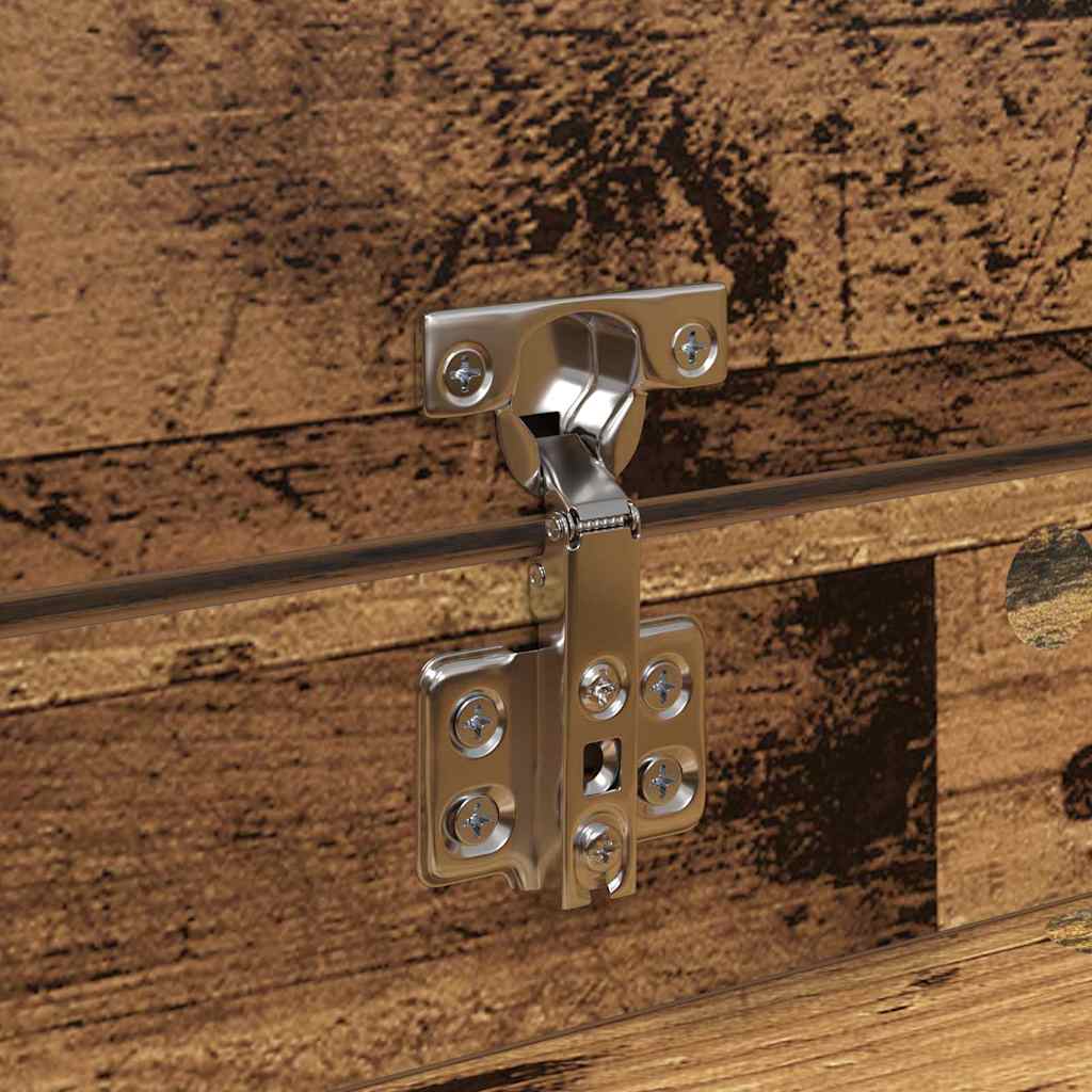 Sko skab Gammelt træ 100,5 x 28 x 100 cm Konstrueret træ