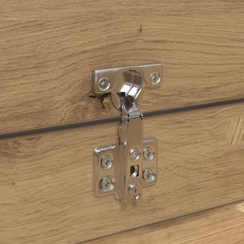 Sko skab Artisan Egetræ 100,5 x 28 x 100 cm Konstrueret træ