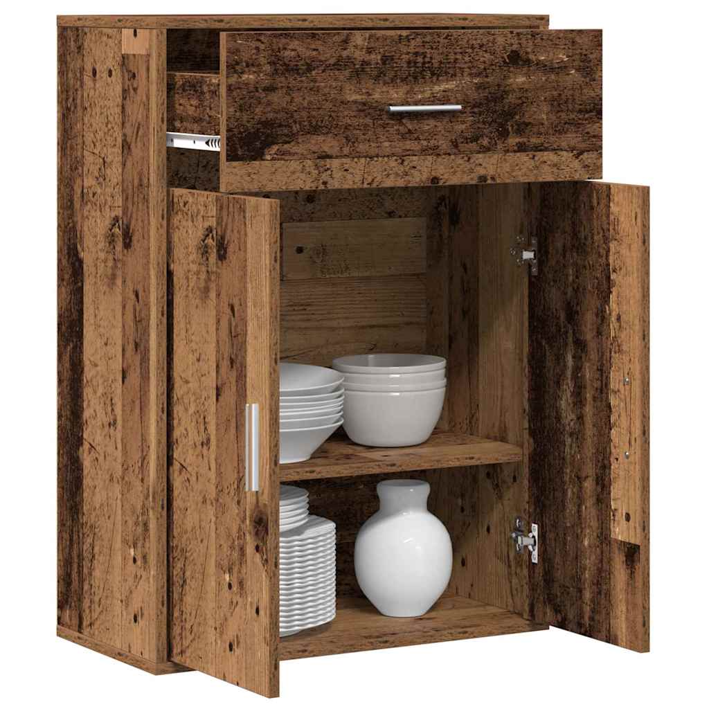 Sideboard Gammelt træ 79 x 38 x 80 cm Konstrueret træ