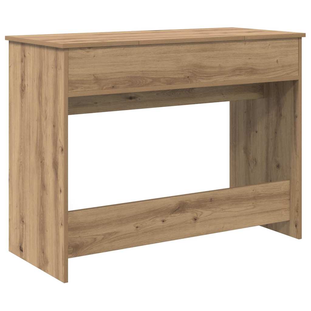 Klædeskab med spejl artisan eg 100 x 45 x 76 cm Konstrueret træ