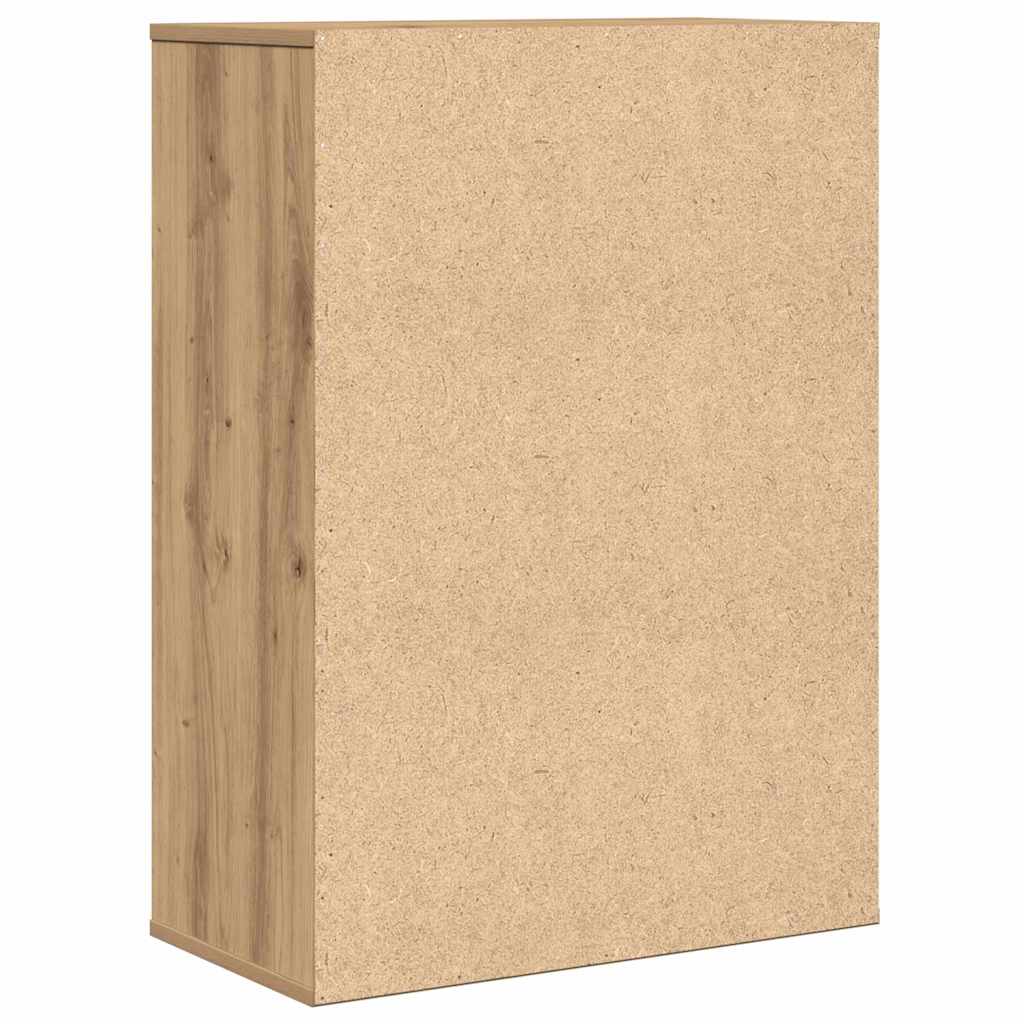 Sideboard med skuffe artisan eg 60 x 31 x 84 cm Konstrueret træ