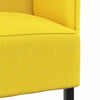 Høj ryg sofa Lysegul 109 x 56 x 121 cm Stof