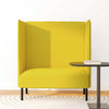 Høj ryg sofa Lysegul 109 x 56 x 121 cm Stof