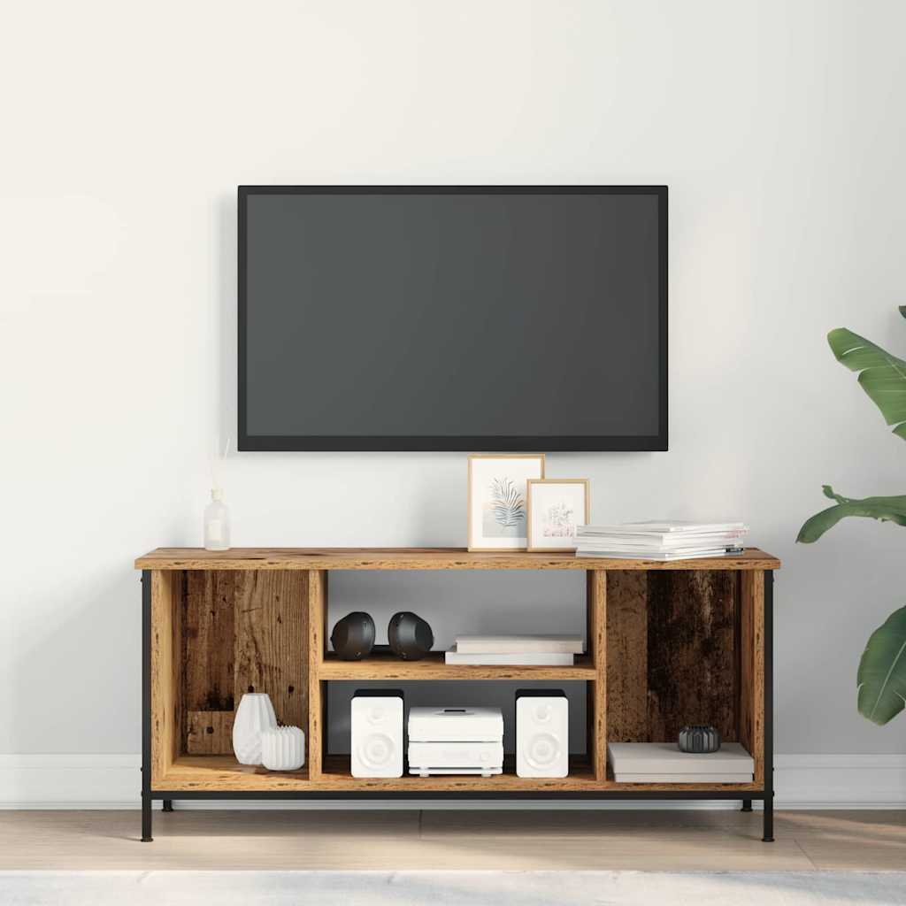 TV Skab Gammelt træ 102 x 35 x 45 cm Konstrueret træ