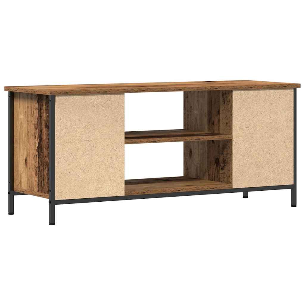 TV Skab Gammelt træ 102 x 35 x 45 cm Konstrueret træ
