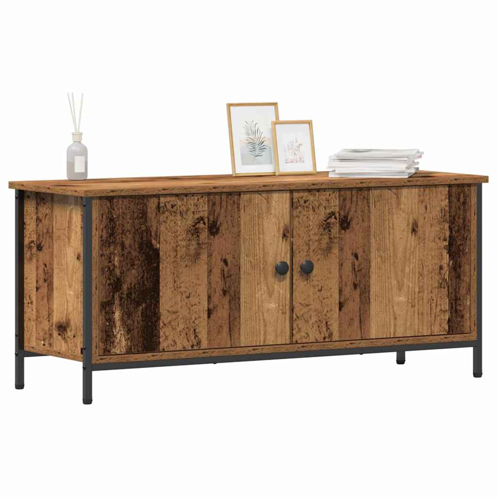 TV-skab Gammelt træ 100 x 35 x 45 cm Konstrueret træ