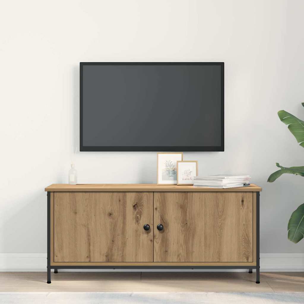 TV-skab artisan eg 100 x 35 x 45 cm Konstrueret træ