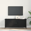 TV-skab Sort eg 100 x 35 x 45 cm Konstrueret træ