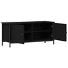 TV-skab Sort eg 100 x 35 x 45 cm Konstrueret træ