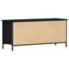 TV-skab Sort eg 100 x 35 x 45 cm Konstrueret træ