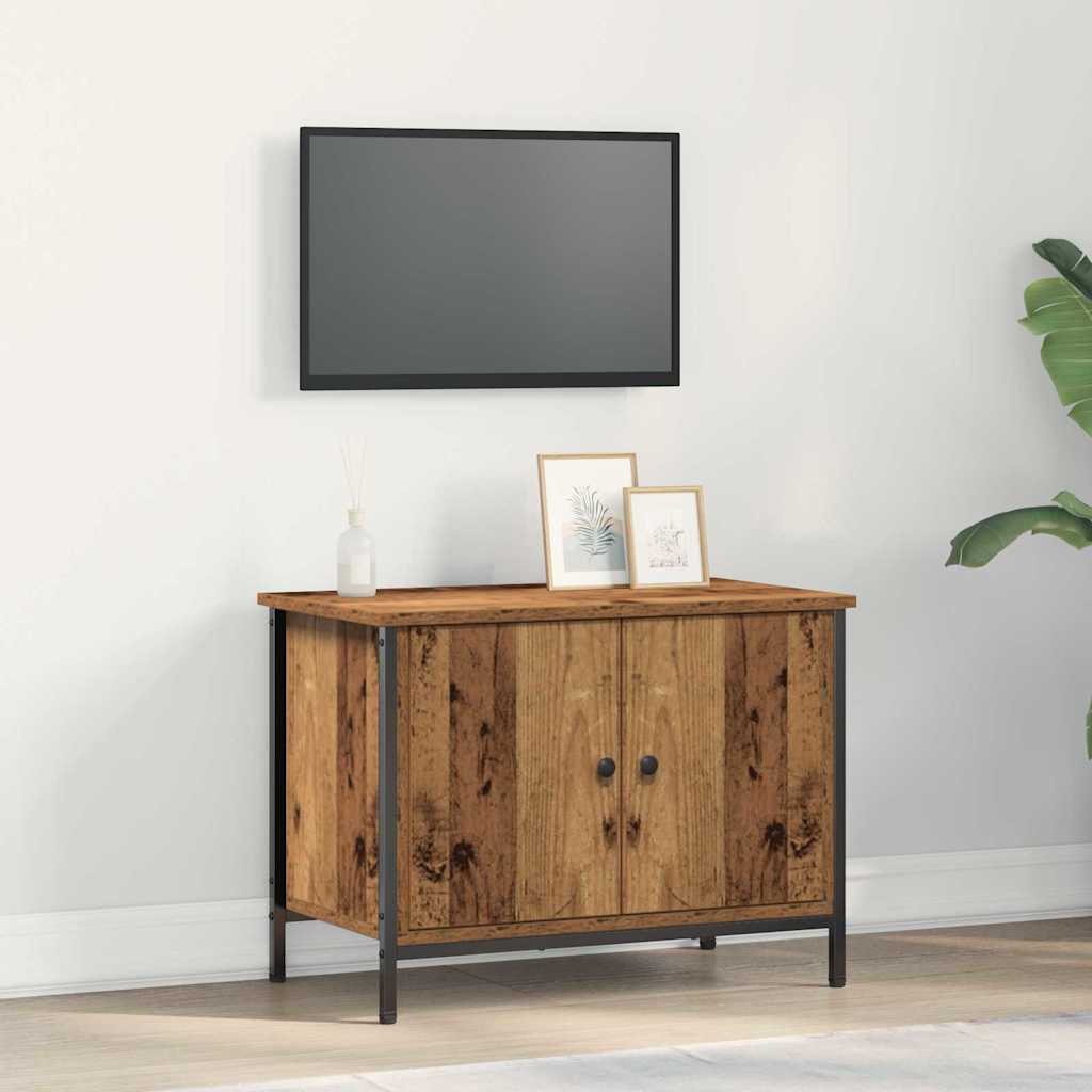 TV-skab Gammelt træ 60 x 35 x 45 cm Konstrueret træ