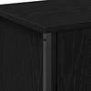 TV-skab Sort eg 60 x 35 x 45 cm Konstrueret træ