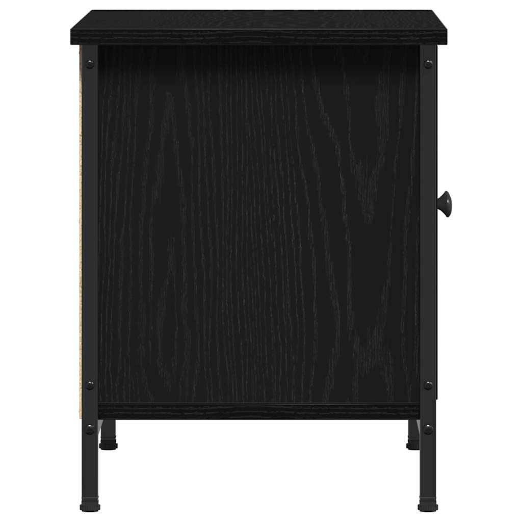 TV-skab Sort eg 60 x 35 x 45 cm Konstrueret træ