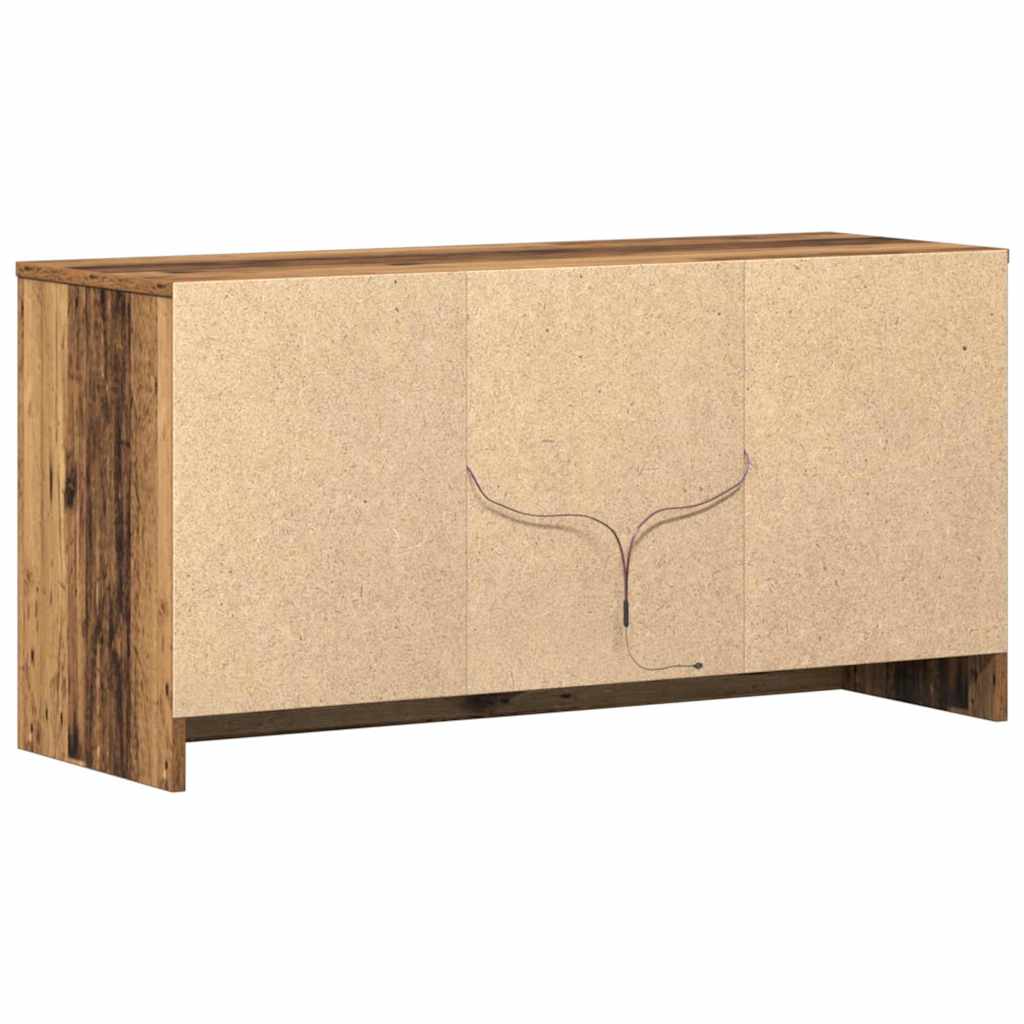 TV-skab Brun 100 x 34 x 50 cm Konstrueret træ