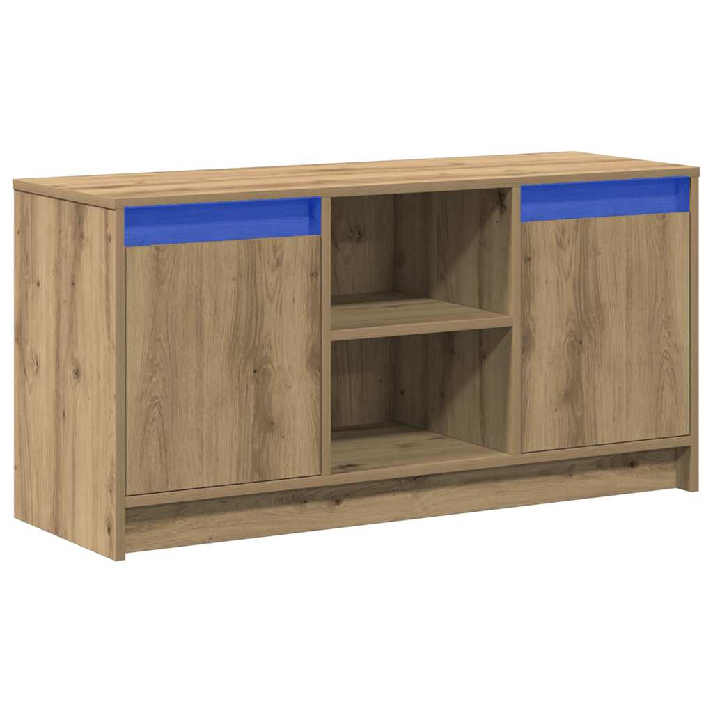 TV-skab Brun 100 x 34 x 50 cm Konstrueret træ